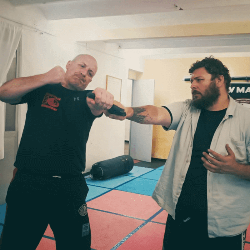 Tecnicas de desarme de arma de fuego krav maga