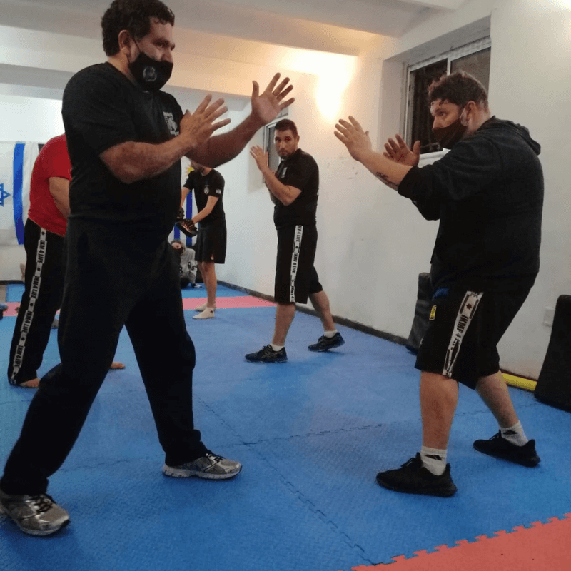 Posicion de krav maga